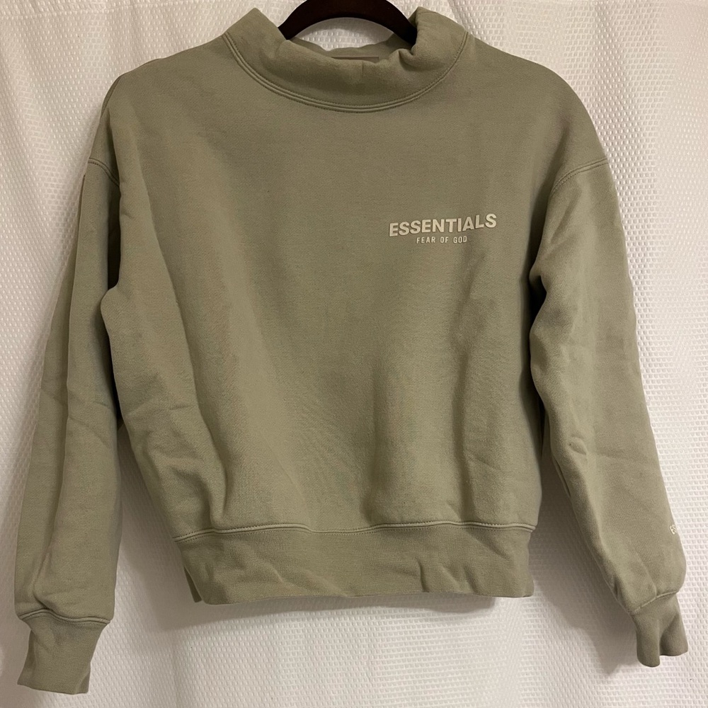 Essentials Fear of God Olive Sweatshirt